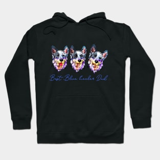 Blue Heeler Dad Hoodie